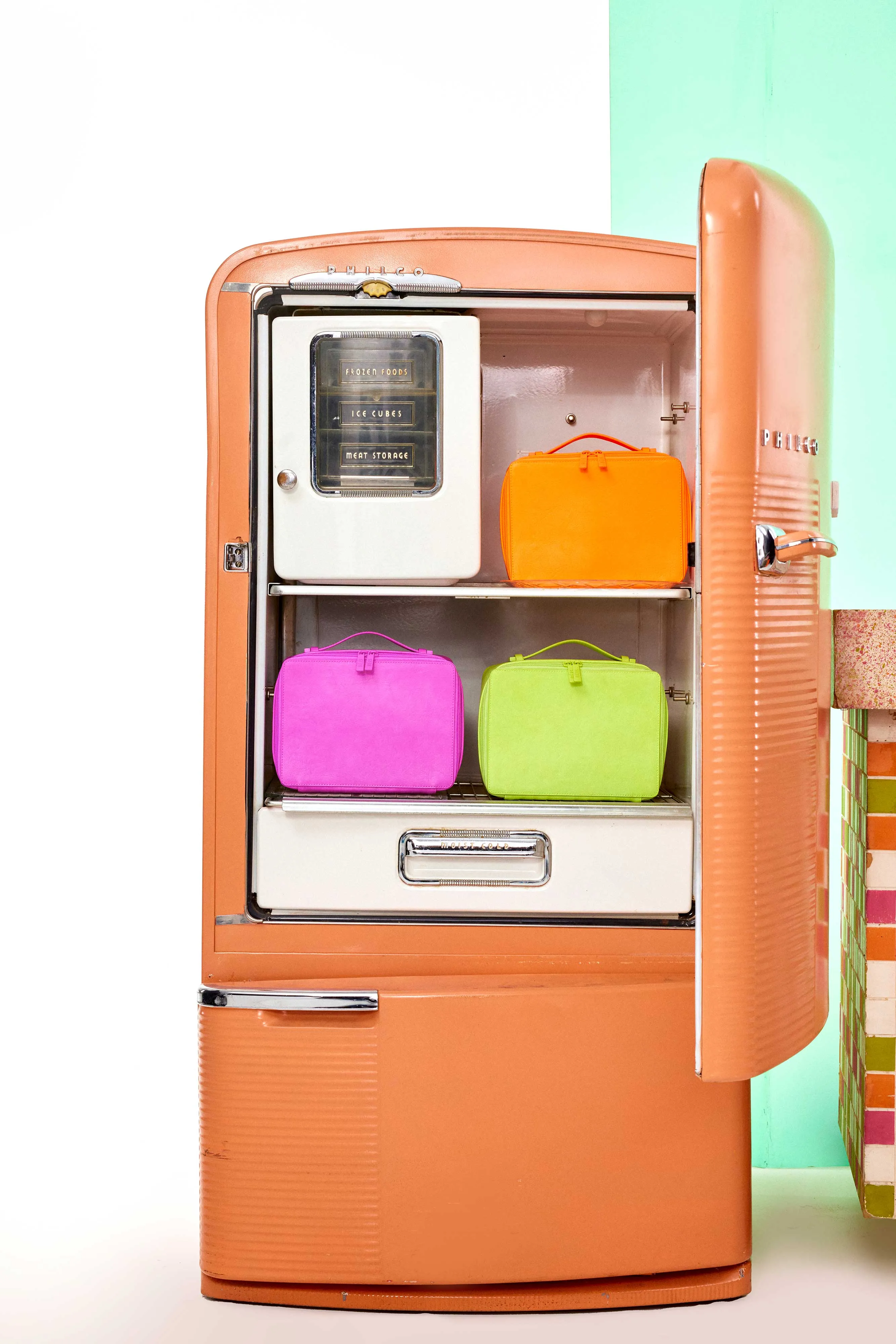 The Cosmetic Case in Creamsicle