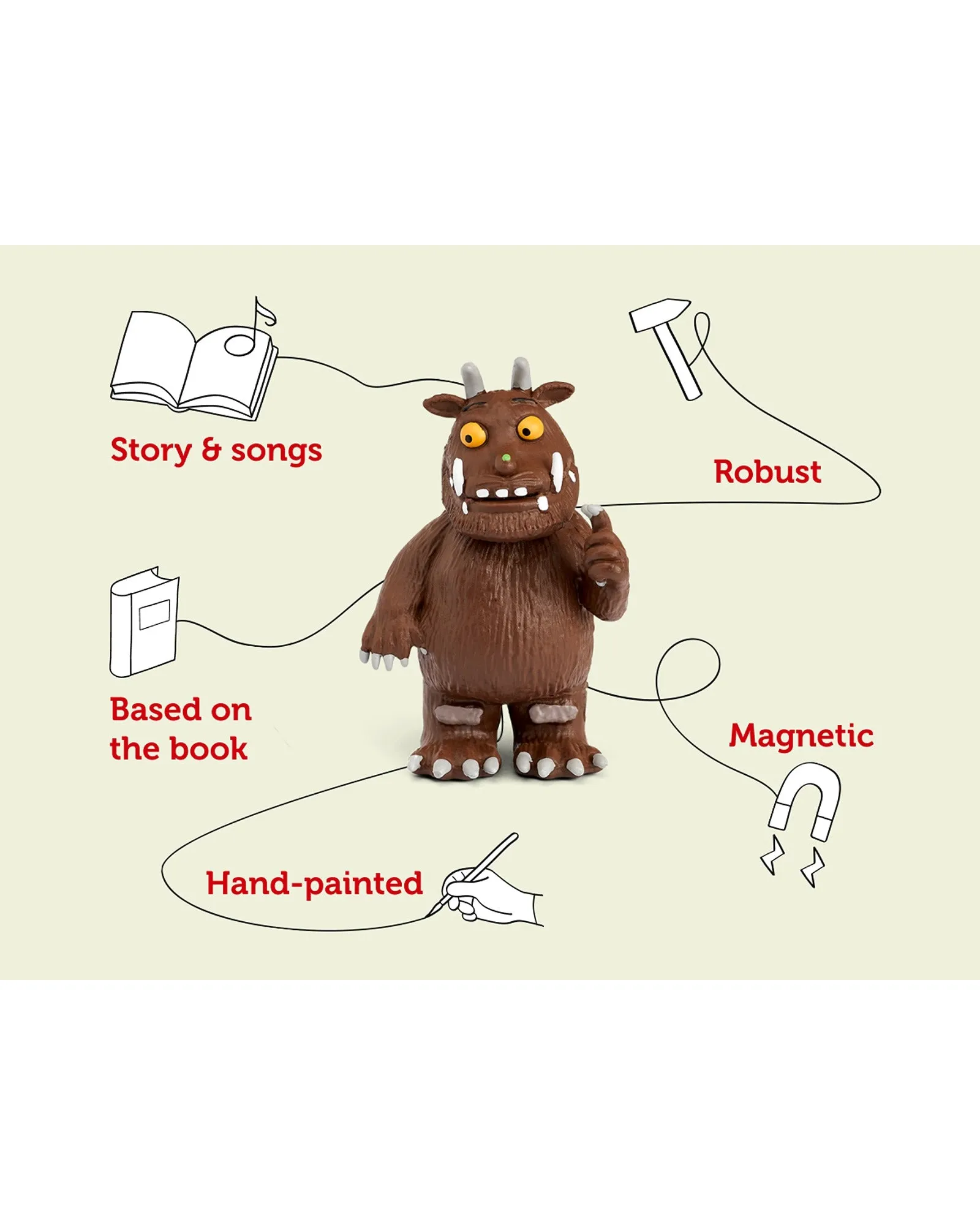 Tonies Julia Donaldson The Gruffalo Tonie Audio Character