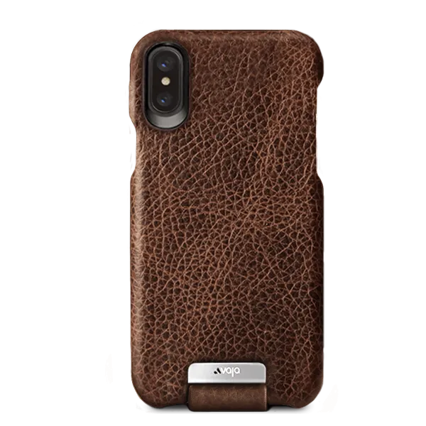 Top iPhone X / iPhone Xs Leather Case