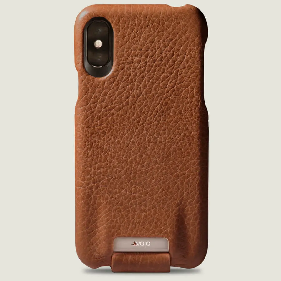 Top iPhone X / iPhone Xs Leather Case