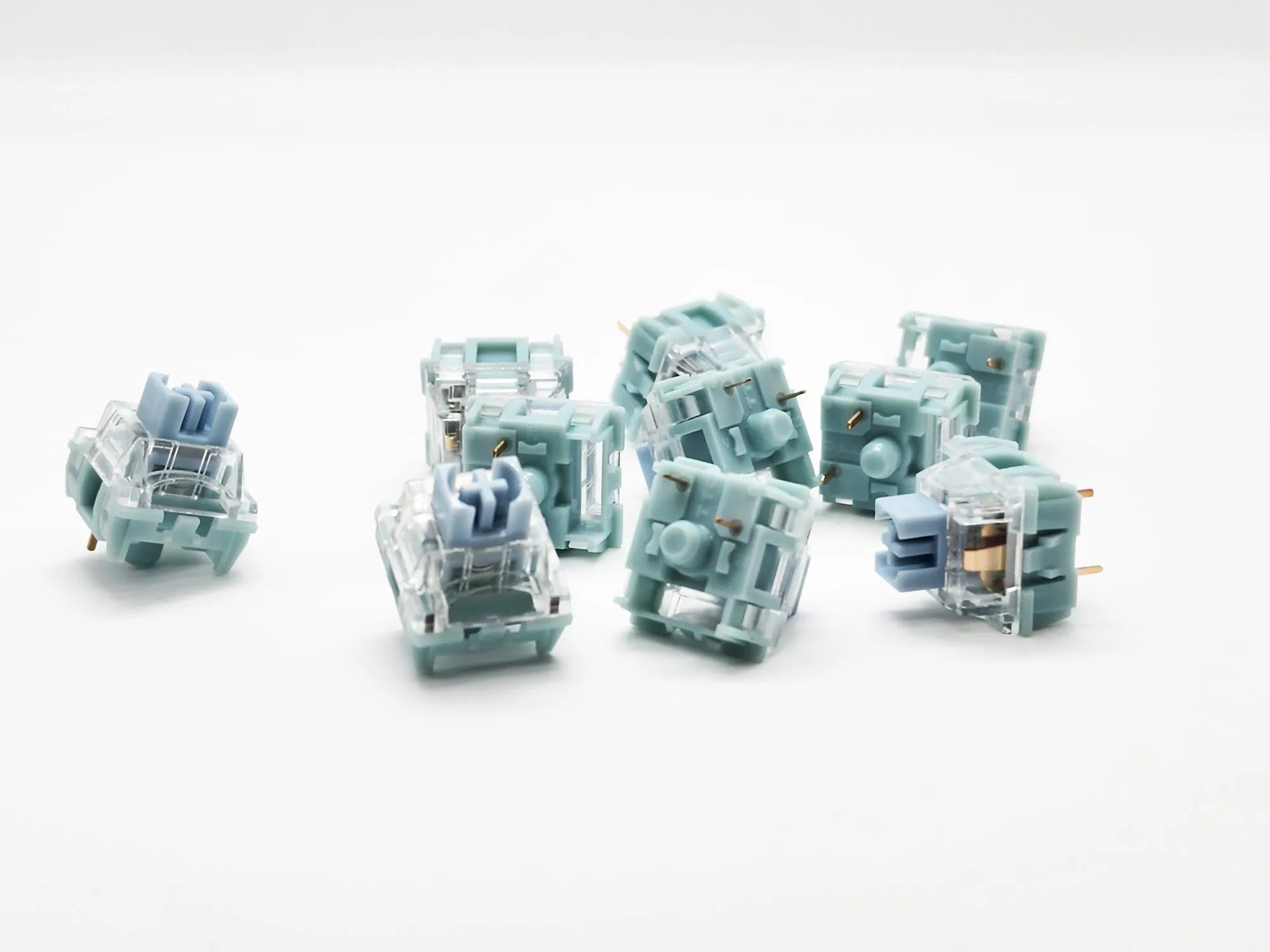 TTC Bluish White FULL Silent Tactile Switches