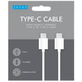 Type-C to Type-C Cable 1m