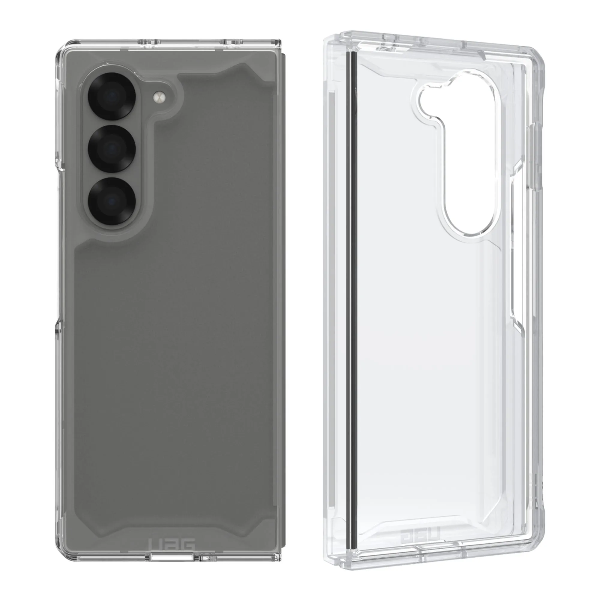 UAG Plyo for Samsung Galaxy Z Fold 6 - Impact Drop Protection and Open Hinge Design - Ice