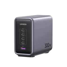 UGREEN Nexode 300W GaN Wall USB-C Charger 5 Ports