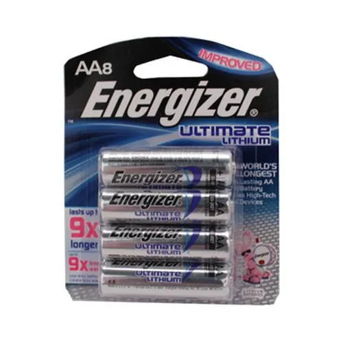 Ultimate Lithium Batteries - AA (Per 8)