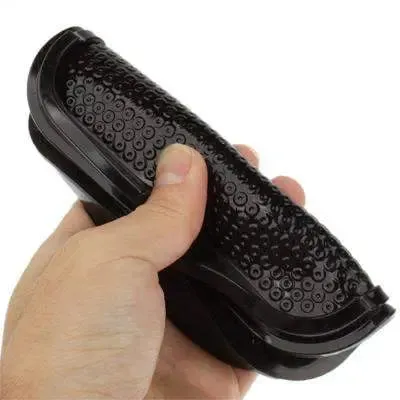 Universal Mobile Phone Car Rubber Smart Non-slip Stand Holder - Black-Mobile Phone Stand