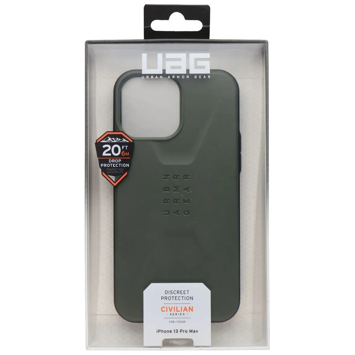 URBAN ARMOR GEAR Civilian Series Case for iPhone 13 Pro Max - Green Olive