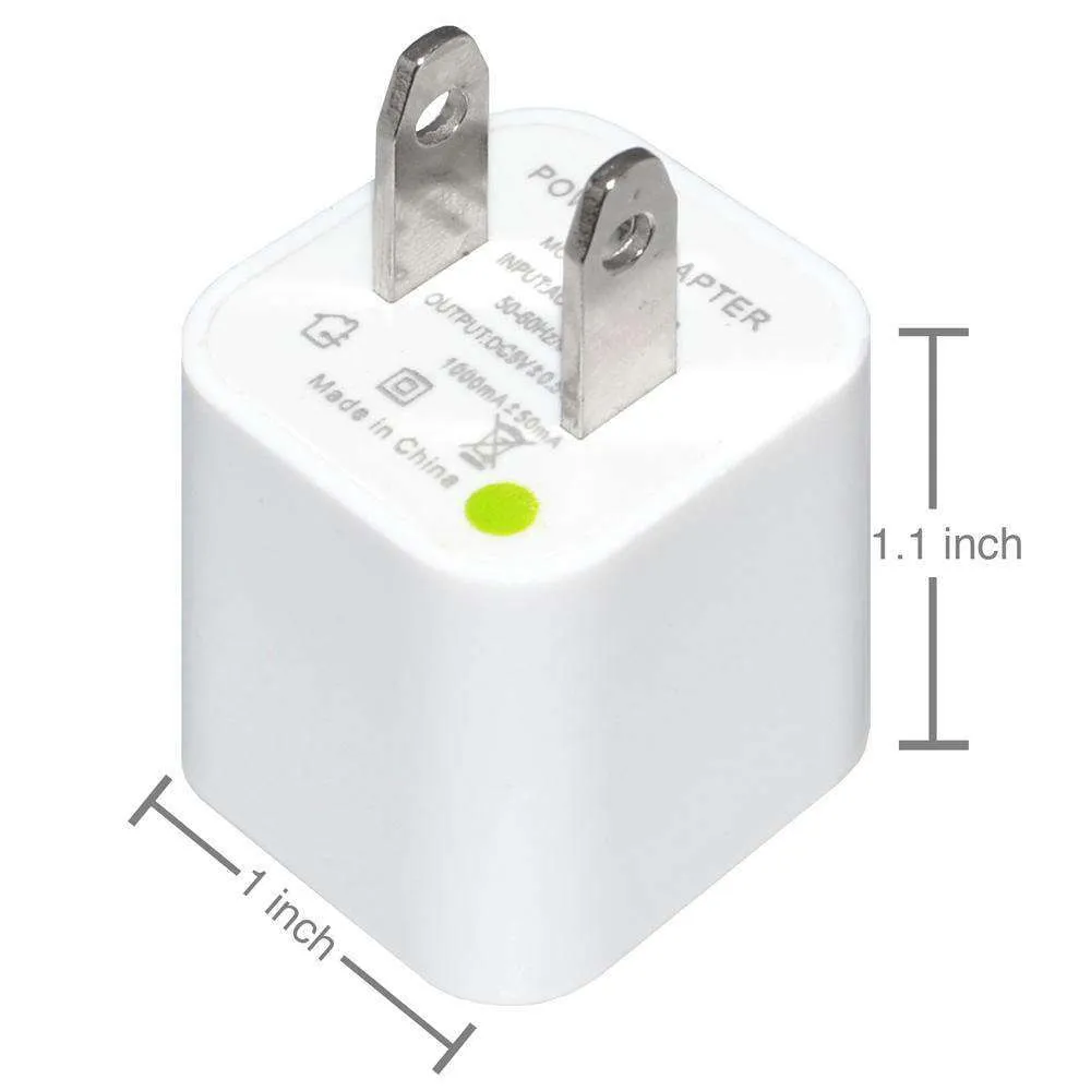 USB Wall Charger Power Adapter - pack of 2