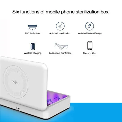 UV Sterilizer with Wireless Fast Charger