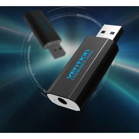 Vention USB External Sound Card Black