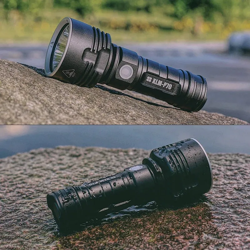 Vintage Super Bright Rechargeable Tactical LED Flashlight