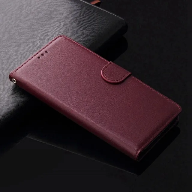 Wallet Leather Case For Samsung Galaxy