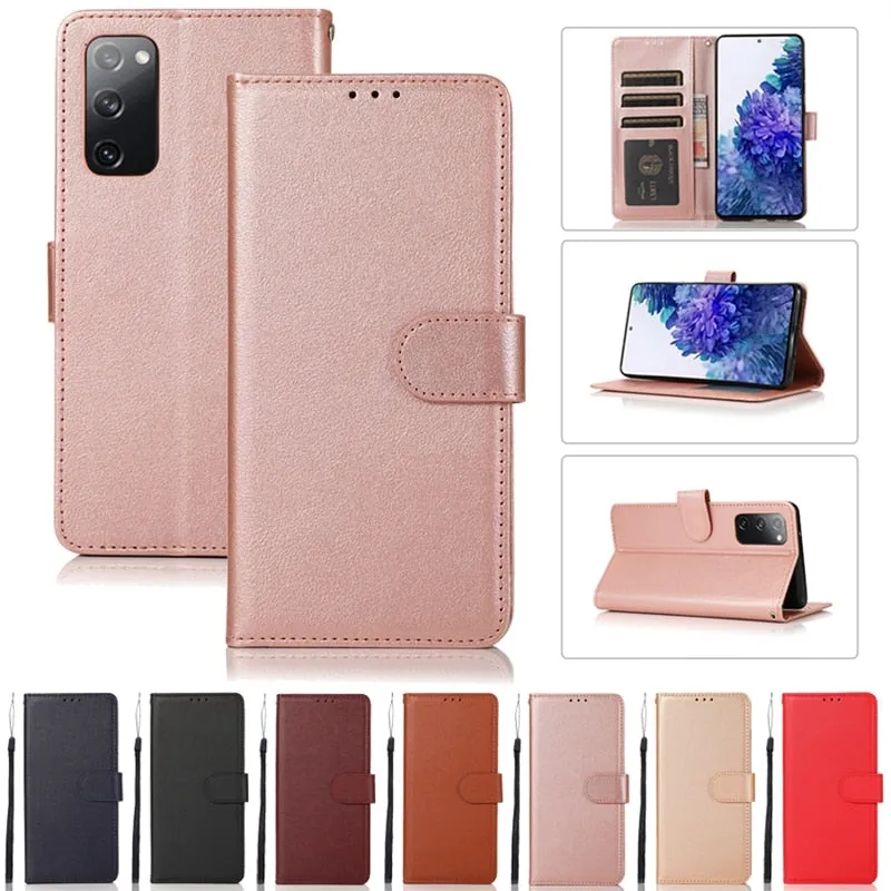 Wallet Leather Case For Samsung Galaxy