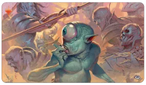 War of the Spark (WAR) Fblthp, the Lost Standard Gaming Playmat for Magic: The Gathering