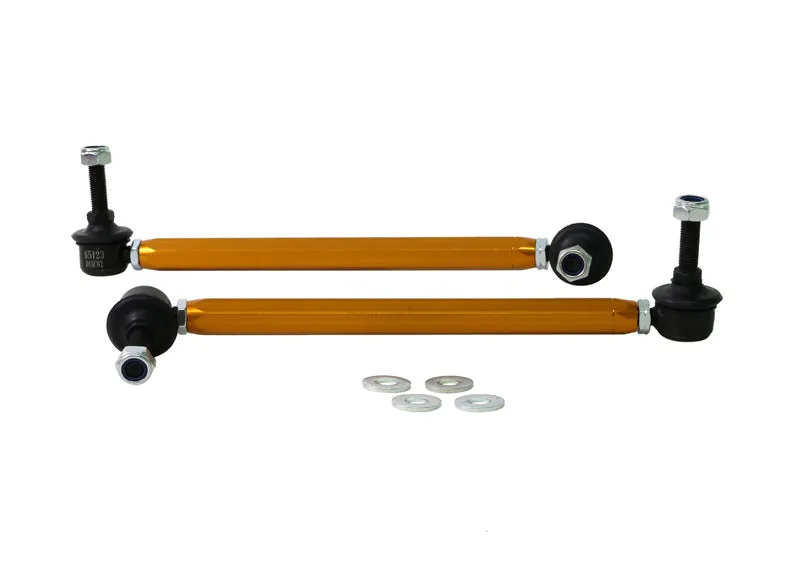 Whiteline Sway Bar End Link Kit Land Rover Freelander 2 (2006-2014) [270-295mm/ 10mm Ball Stud] Front - KLC163