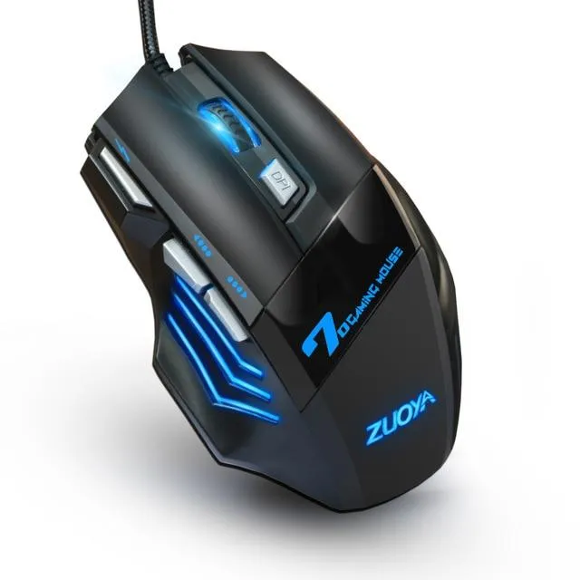 Wired Light RGB PC Gaming Mouse