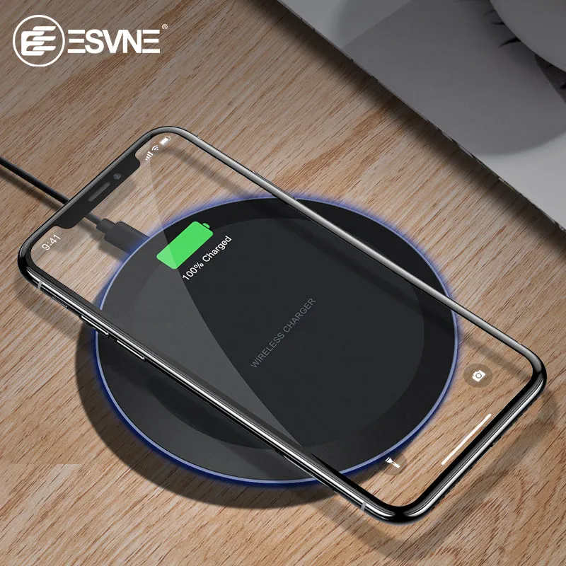 Wireless Charger for iPhone 8 Fast Charging for Samsung S8 S9