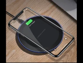 Wireless Charger for iPhone 8 Fast Charging for Samsung S8 S9