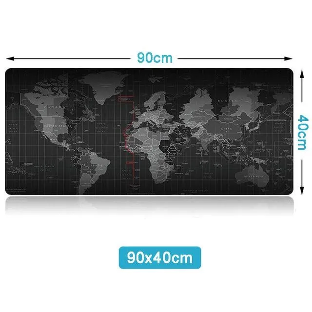 World Map Mouse Pad