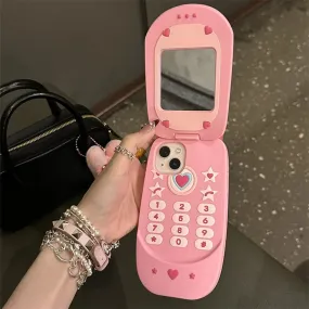 Y2K Flip Phone iPhone Case