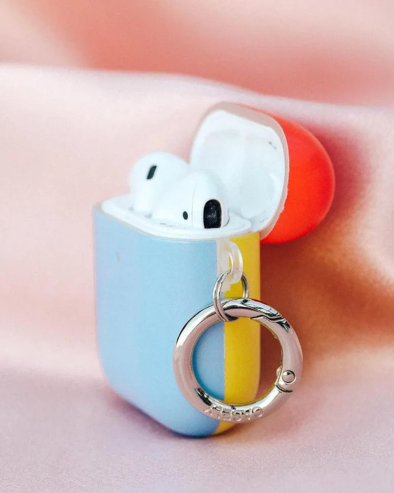 Yellow, Red & Blue | Colorblock AirPods Case